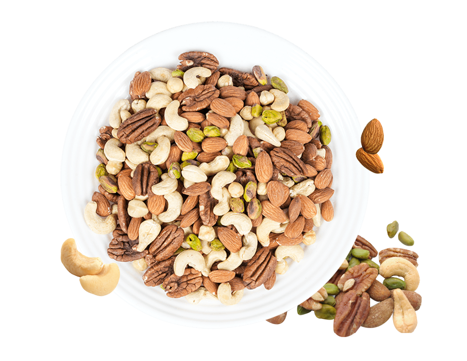 5 tipuri de nuci mixte originale